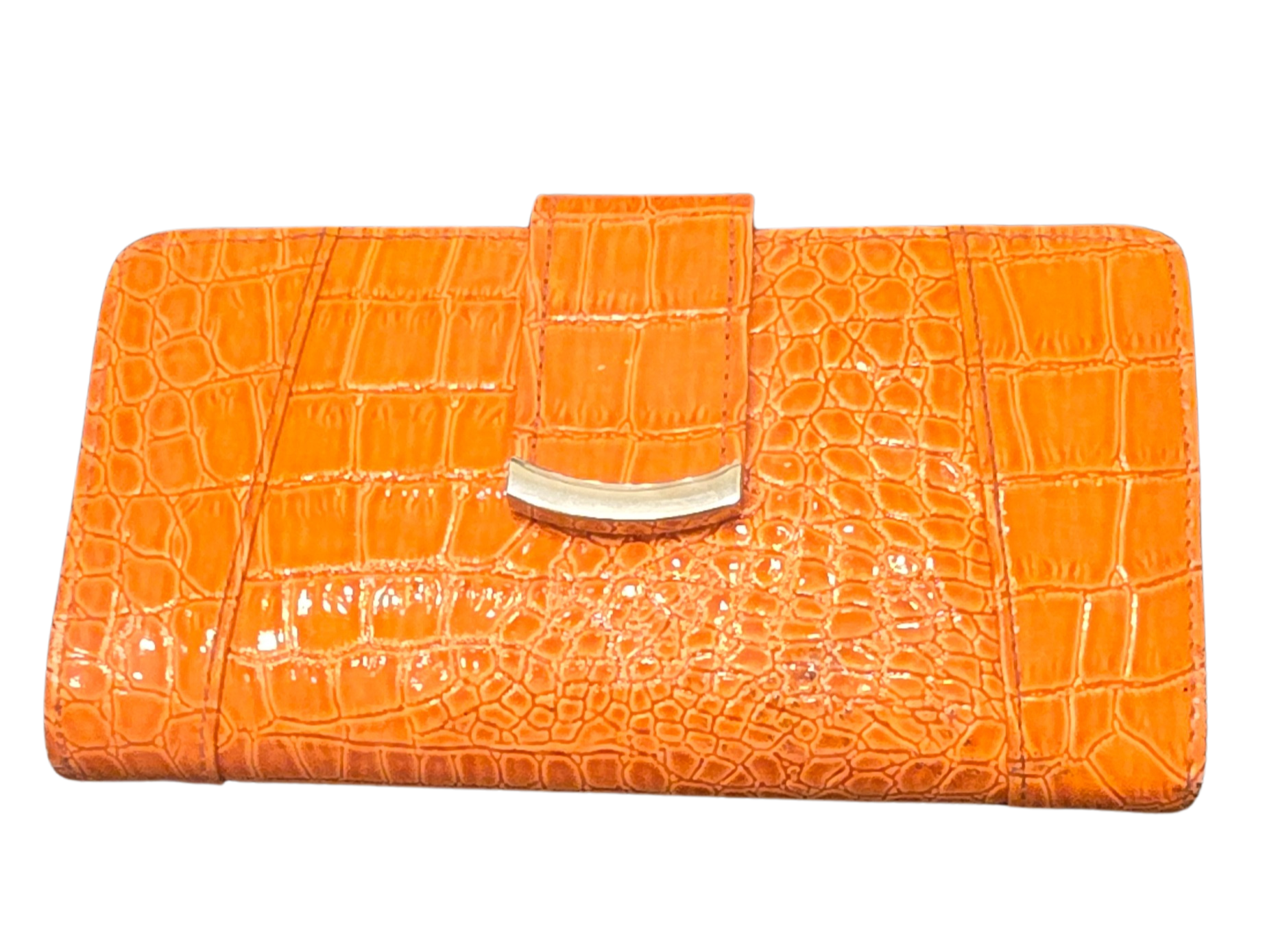 Large Orange Wallet – Plently of Space