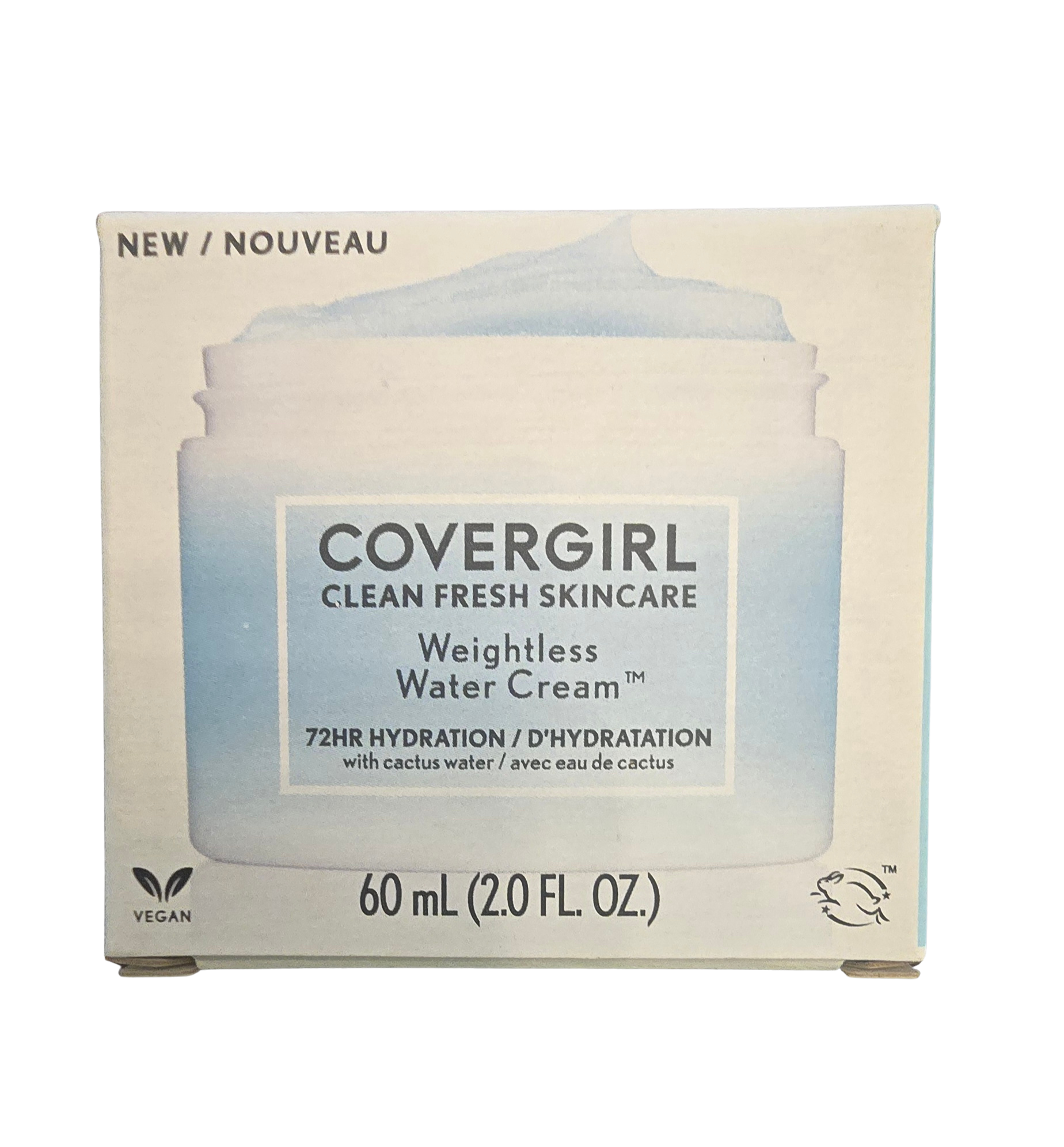 CoverGirl Clean Fresh Skincare Weightless Water Cream 2 oz.
