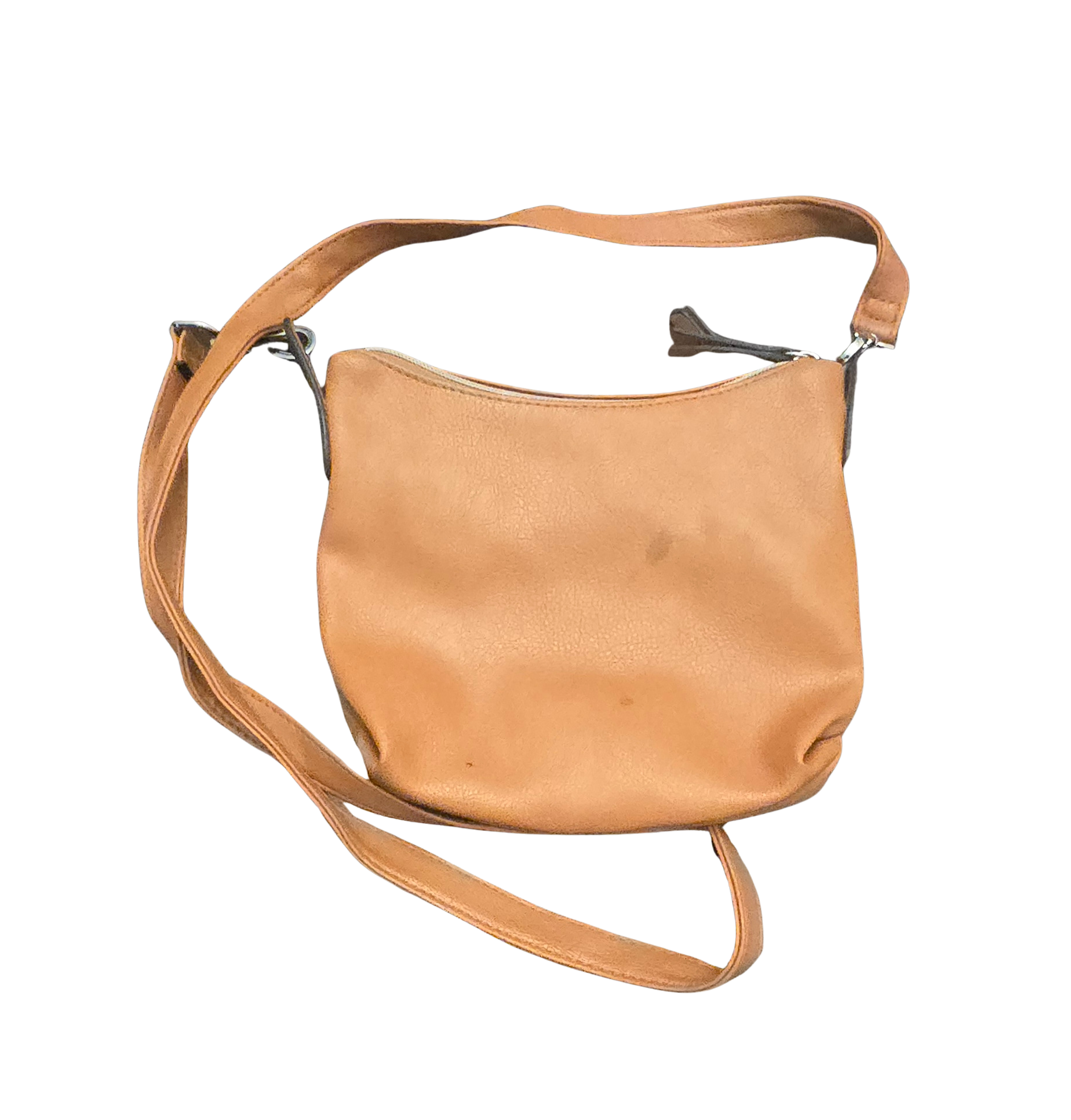 Kenneth Cole Reaction Small Purse – Brown with Long Shoulder Strap
