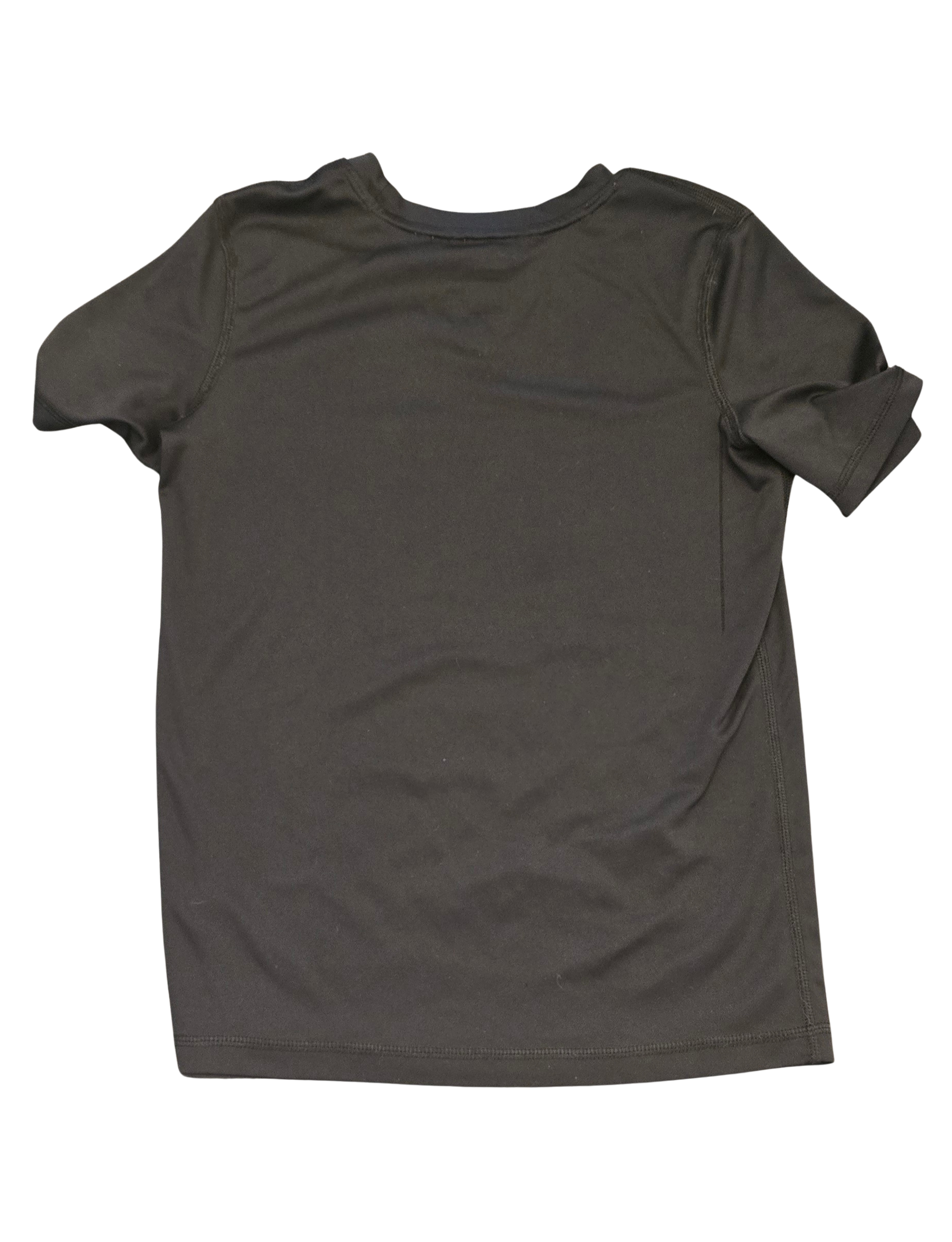 All in Motion Boys’ Active T-Shirt – Black with Basketball Graphic – Size M (8/10) (Gently Loved)