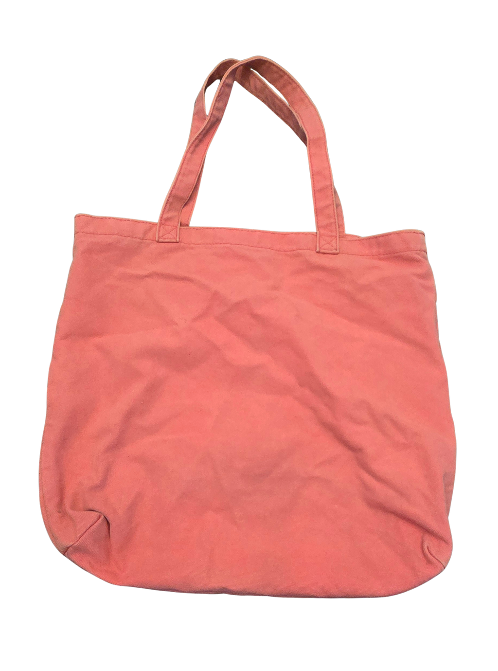 Aero Large Tote Bag – Pink with Handles – 17" x 15" (Gently Loved)