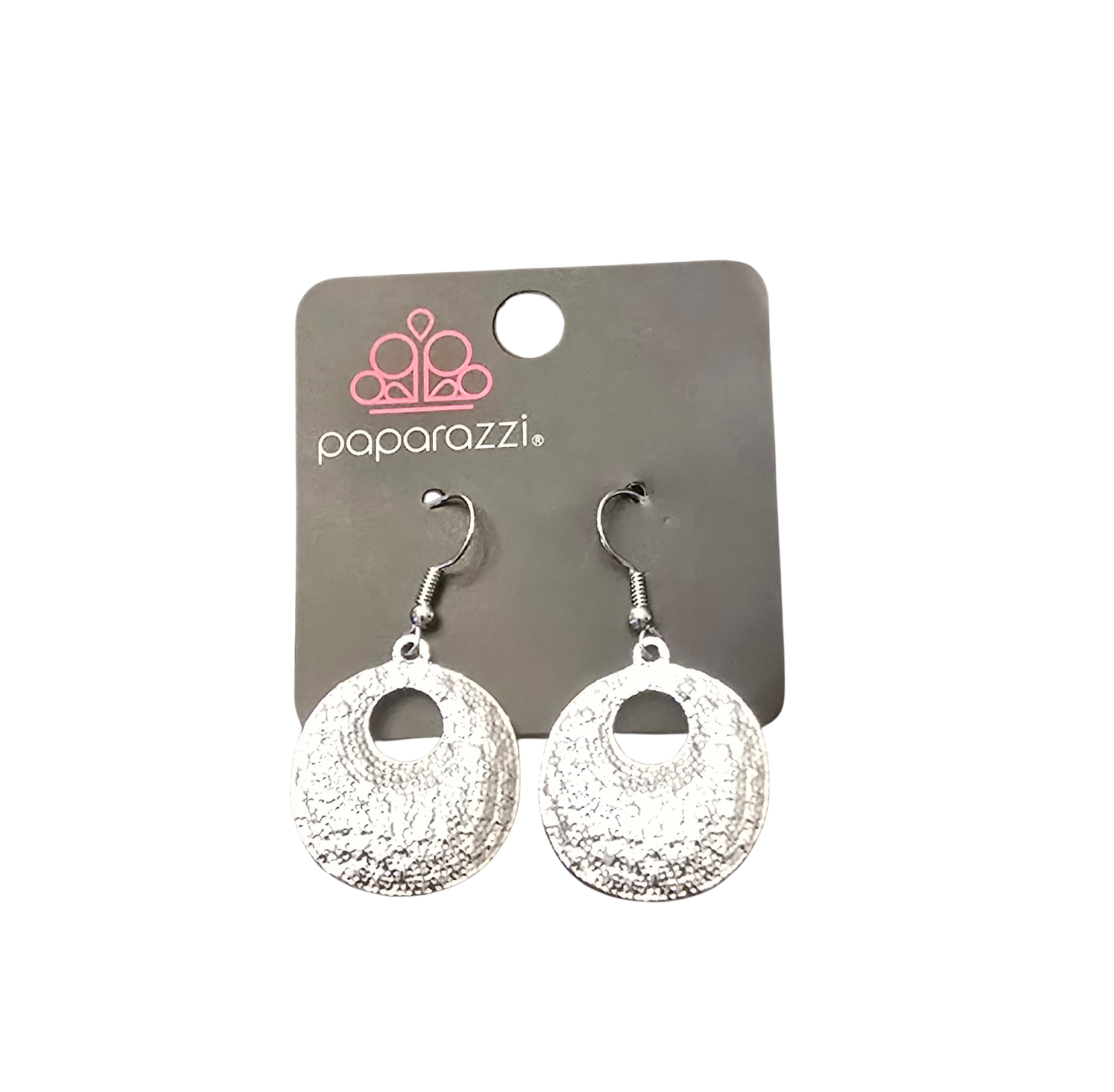 ✨ Paparazzi “A Taste for Texture” Earrings – Silver Tone