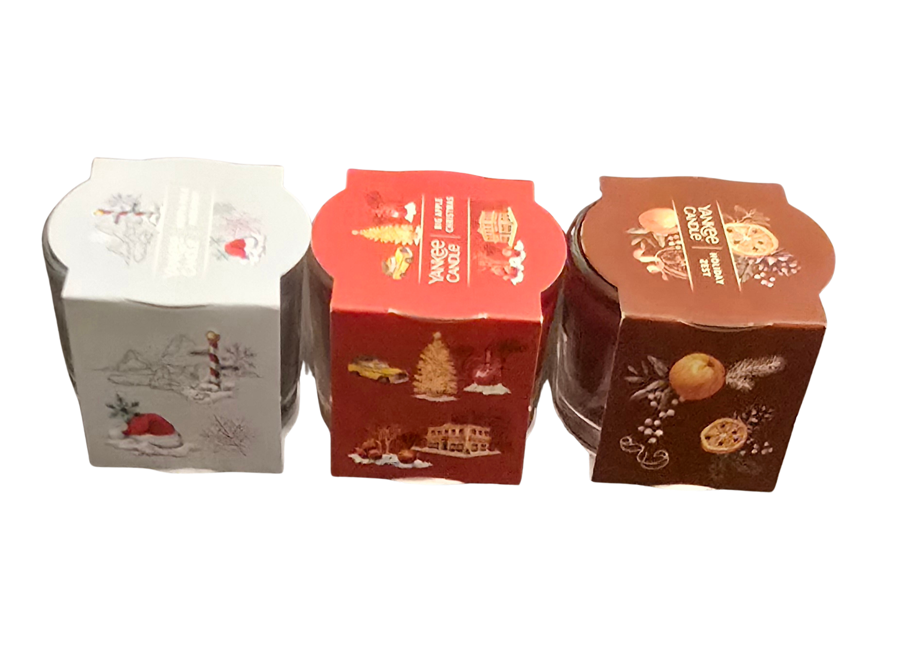 🎁 Holiday Minis Trio by Yankee Candle – 1.3 oz each