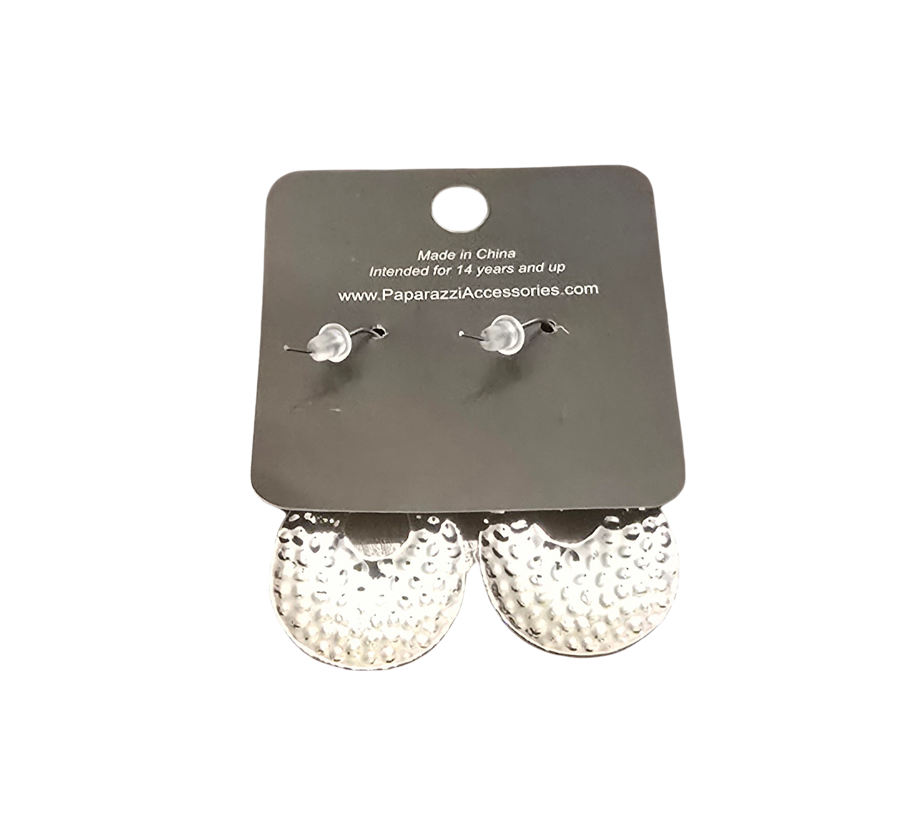 ✨ Paparazzi “A Taste for Texture” Earrings – Silver Tone